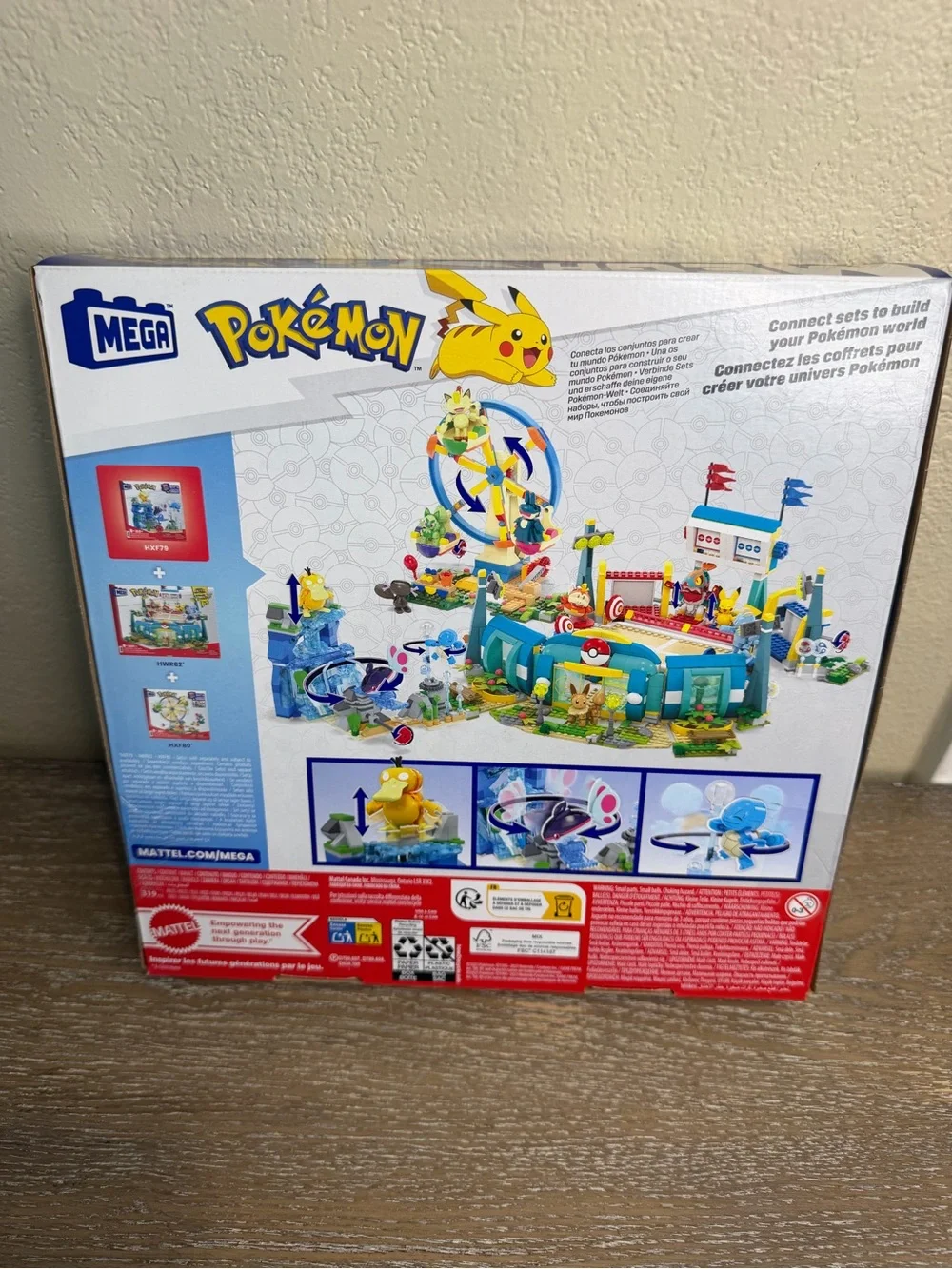 New MEGA BLOKS - Pokemon: Aquatic Adventure, 319 Piece Building Toy Set - Picture 3 of 3